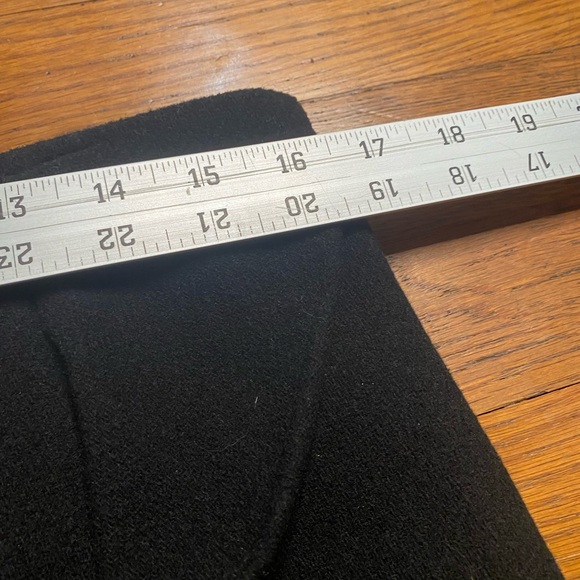 J.Crew Mercantile Wool/Poly Black skirt - size 10 - Picture 7 of 7